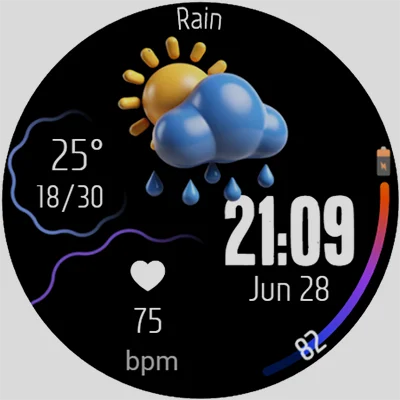 Digital Watchface Weather 3D APK: Elevate Your Wearable Experience