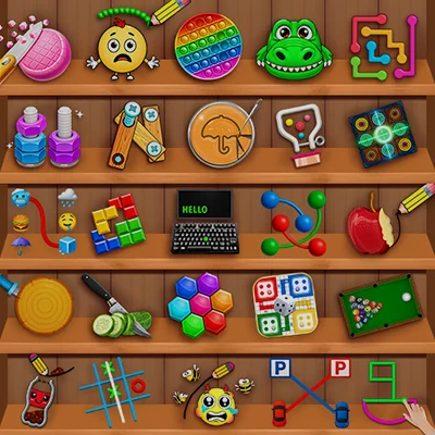 Mini Antistress Relaxing Games MOD APK: Bubble Pop, Slime & Fidget Toys