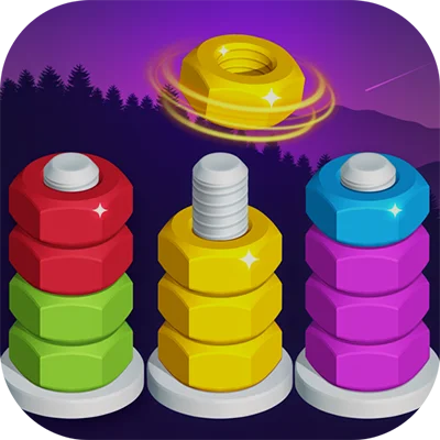 Nut Sort Puzzle Games MOD APK: Relaxing Color Sorting Brain Teasers for All Ages