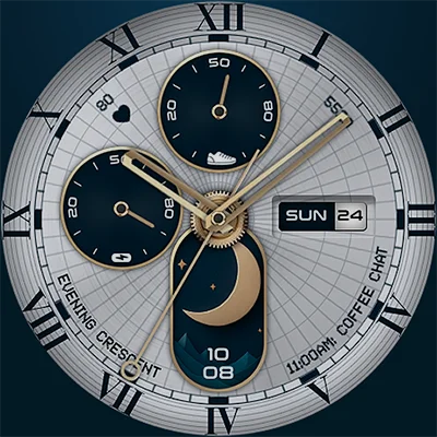 Oogly Novus Luna APK: Luxury Moonphase, Custom Data & Wear OS Elegance