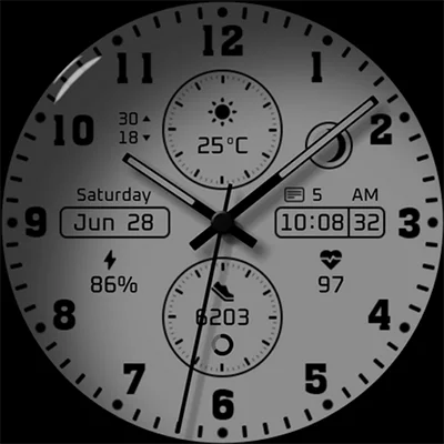 Watch Face CNW-34 APK: Transform Your Smartwatch Into a Stunning Timepiece