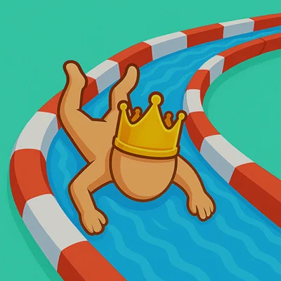 aquapark.io MOD APK: Master Water Slide Racing, Shortcuts & Bumping Tips