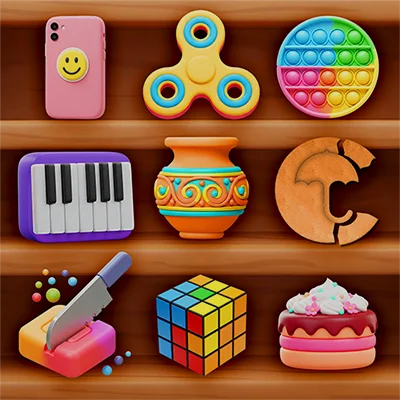 Antistress – relaxation toys MOD APK: Fidget Spinner, Bubble Wrap & Slime