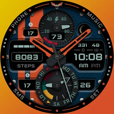 Ballozi VERO Hybrid Analog APK: Premium Wear OS Watch Face