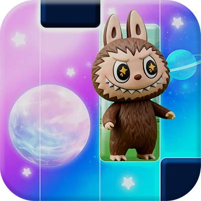 Galaxy Piano MOD APK: Scrolling Rush Rhythm Game with Cosmic Visuals & Custom Songs