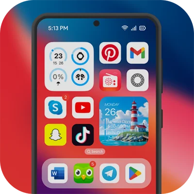 Launcher OS™ Pro APK: iOS-Style Android Launcher, Widgets, Gestures