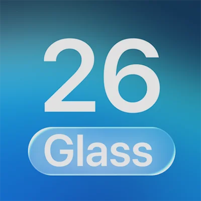 Liquid Glass 26 Icon Pack APK: 5000+ Glassy Translucent Icons for Android