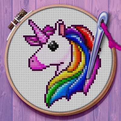 Magic Cross Stitch: Pixel Art APK – Relaxing Color by Number Game